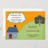 Aankondiging van het Open House (Voorkant / Achterkant)