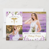 Aankondiging van het Paarse Floral RN Verzachtend  (Voorkant)