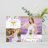 Aankondiging van het Paarse Floral RN Verzachtend  (Staand voorkant)