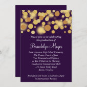 Aankondiging van het Paarse goudfeest Afstuderen