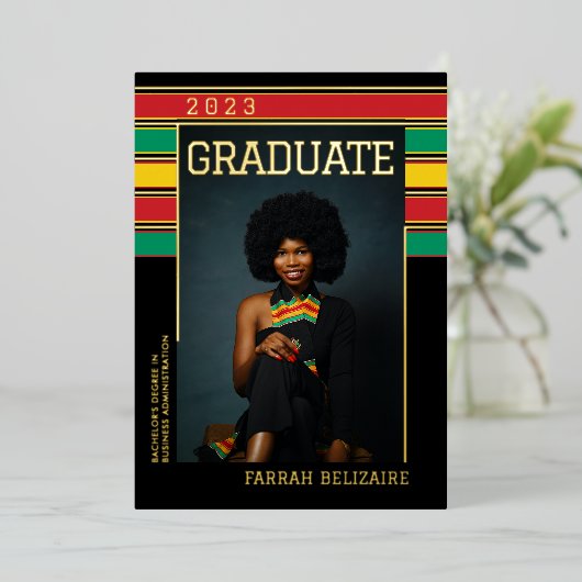 Aankondiging van het Pan African Photo Folie Afstu (Staand Voorkant)