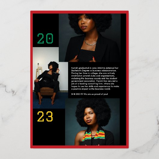 Aankondiging van het Pan African Photo Folie Afstu (Achterkant)