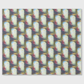 Aankondiging van het panel cadeaupapier (Vlak)