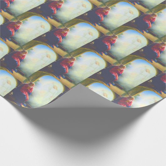 Aankondiging van het panel cadeaupapier (Hoek)