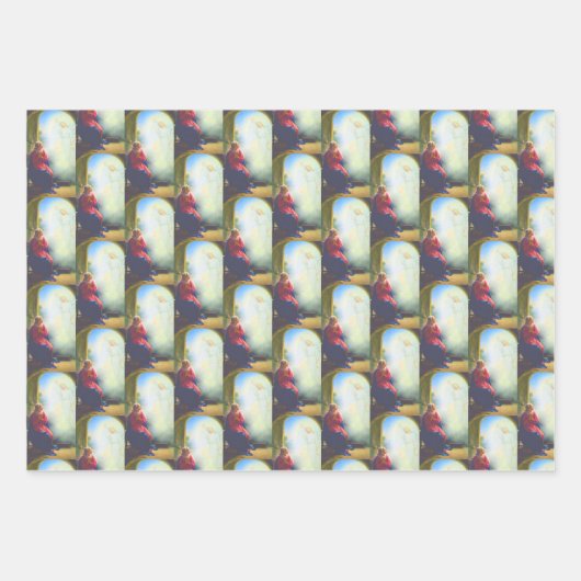 Aankondiging van het panel inpakpapier vel (Voorkant 2)