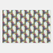 Aankondiging van het panel inpakpapier vel (Voorkant)