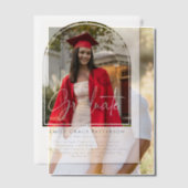 Aankondiging van het Photo Modern Arch Script Afst (Offset (Koppel))