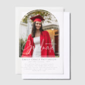 Aankondiging van het Photo Modern Arch Script Afst (Offset)