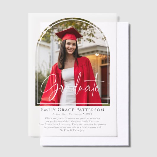 Aankondiging van het Photo Modern Arch Script Afst (Offset)