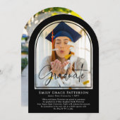 Aankondiging van het Photo Modern Arch Script Afst (Voorkant / Achterkant)