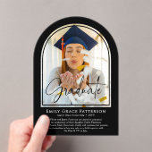 Aankondiging van het Photo Modern Arch Script Afst (Insitu (Draagbaar))