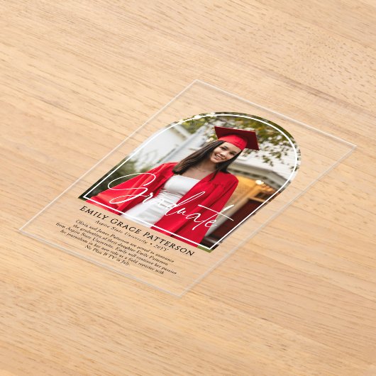 Aankondiging van het Photo Modern Arch Script Afst (Laagn)