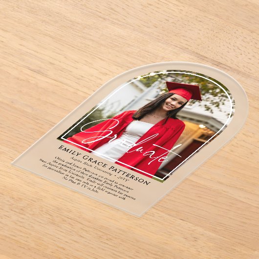 Aankondiging van het Photo Modern Arch Script Afst (Laagn)