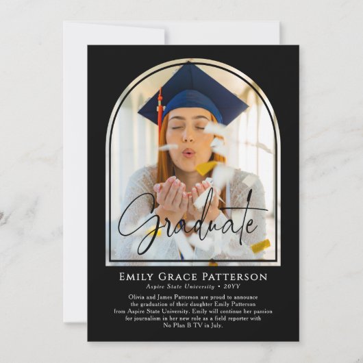 Aankondiging van het Photo Modern Arch Script Afst (Voorkant)