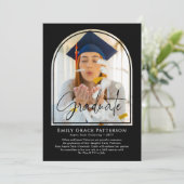 Aankondiging van het Photo Modern Arch Script Afst (Staand voorkant)