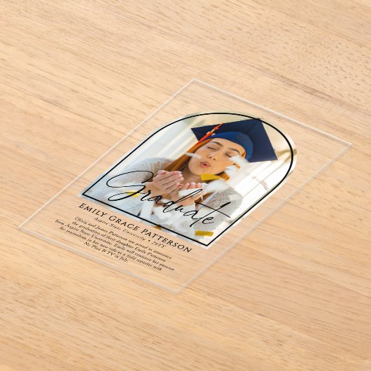 Aankondiging van het Photo Modern Arch Script Afst (Laagn)