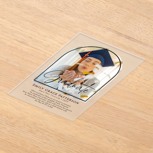 Aankondiging van het Photo Modern Arch Script Afst (Laagn)