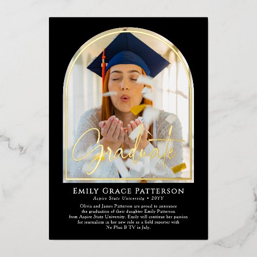 Aankondiging van het Photo Modern Arch Script Afst (Voorkant)