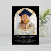 Aankondiging van het Photo Modern Arch Script Afst (Staand Voorkant)