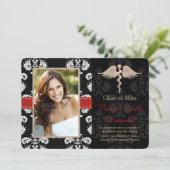 Aankondiging van het Red Veterinary Vet School Afs (Staand voorkant)