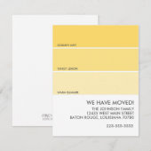 Aankondiging van het staal Bewegende verf (Voorkant / Achterkant)