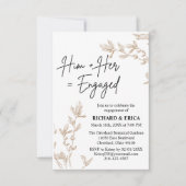 Aankondiging van het Verloving Farmhouse Fields (Voorkant)