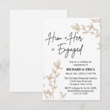 Aankondiging van het Verloving Farmhouse Fields