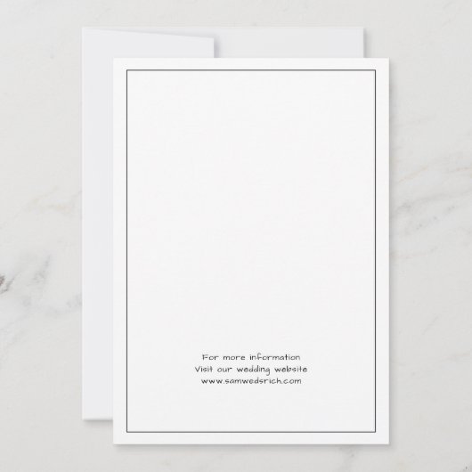 Aankondiging van het Verloving van de Foto van For (Achterkant)