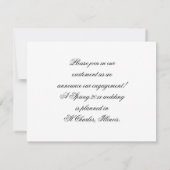 Aankondiging van het Verloving van het Roos van he (Achterkant)