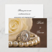 Aankondiging van het Verloving van het Roos van he (Voorkant / Achterkant)