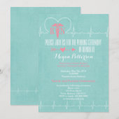 Aankondiging van het verpleegkundig Afstuderen (Voorkant / Achterkant)