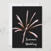 Aankondiging van het vuurwerk Summer Wedding (Voorkant)