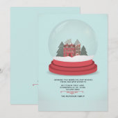 Aankondiging van het Winter Wereldbol (Voorkant / Achterkant)