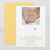 Aankondiging van Honeycomb-Baby (Voorkant / Achterkant)