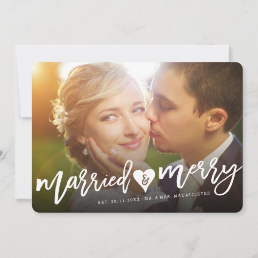 Aankondiging van huwelijksfeest- en feestdag voor (Voorkant)