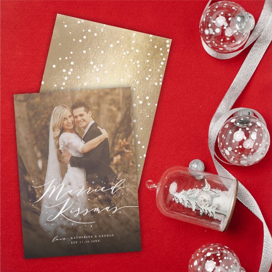 Aankondiging van huwelijksfeest op Kissmas Foto Ho