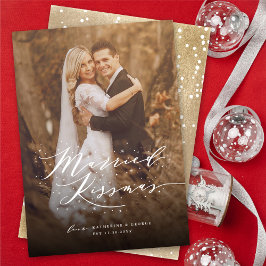 Aankondiging van huwelijksfeest op Kissmas Foto Ho