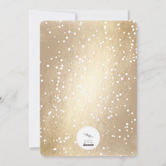 Aankondiging van huwelijksfeest op Kissmas Foto Ho (Achterkant)