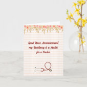 Aankondiging van ingezetenschap is een overeenkoms (Gele Bloem)