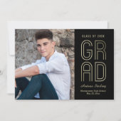 Aankondiging van klasseaankondigingen Afstuderen (Voorkant)