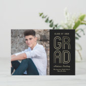 Aankondiging van klasseaankondigingen Afstuderen (Staand voorkant)