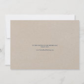 Aankondiging van Kraft Rocky Mountain Elopement (Achterkant)