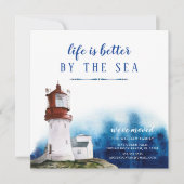 Aankondiging van kustvuurtoren (Voorkant)