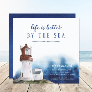 Aankondiging van kustvuurtoren