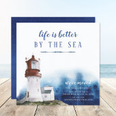 Aankondiging van kustvuurtoren