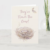 Aankondiging van leeg nest (Voorkant)