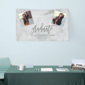 Aankondiging van MARBLE AND ROOS GOLD AFSTUDEREN Spandoek (Beurs)