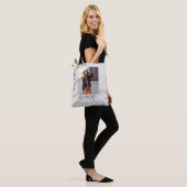 Aankondiging van MARBLE AND ROOS GOLD AFSTUDEREN Tote Bag (Op model)