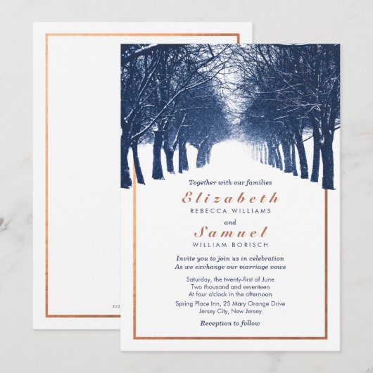 Aankondiging van marineverbindingen met koperen wi (Voorkant / Achterkant)