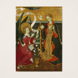 Aankondiging van Mary Memorare Katholieke Heilige 